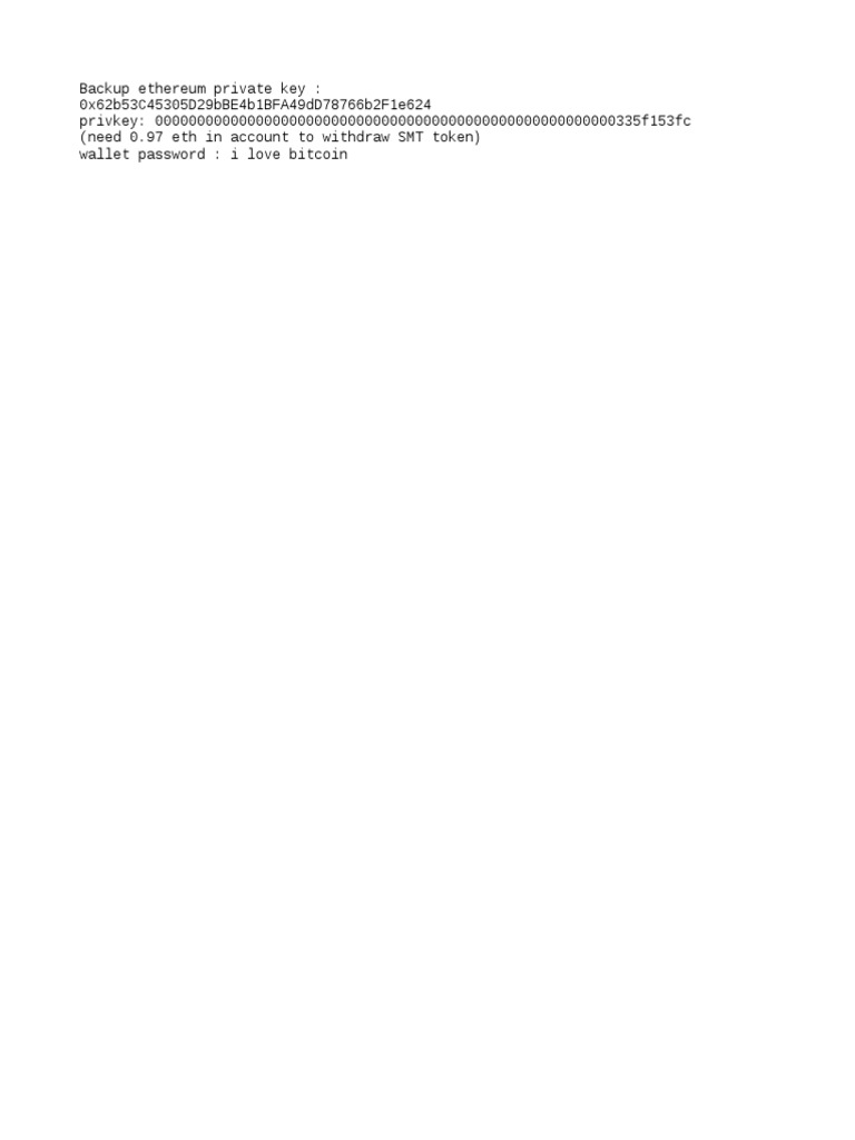 Bitcoin Private Keytxt