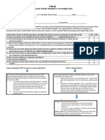 Par-Q: Physical Activity Readiness Screening Form