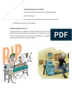 Actos y Condiciones Inseguras en Tornos