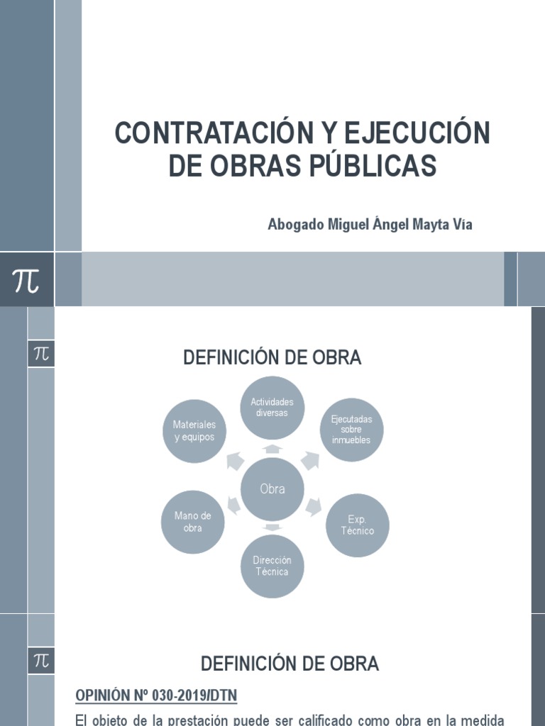 Contratación y Ejecución de Obras Públicas | PDF | Presupuesto | Gobierno