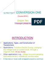 Energy Conversion One: Chapter Two