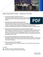 Invitación - Audit Assement Center PDF