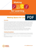 Making Space Workshop Flyer