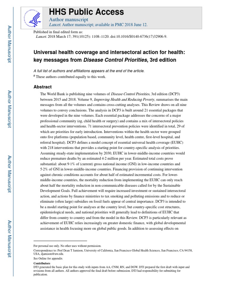 Ni Hms 972816 | PDF | International Development | Preventive Healthcare
