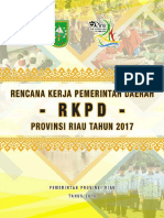 22 RKPD Provinsi Riau Tahun 2017 Dok