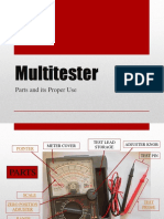 Multitester: Parts and Its Proper Use