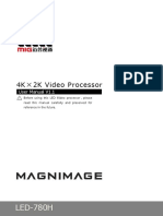 Magnimage LED 780H User Manual Инструкция