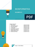 Bioinformatika Biotek
