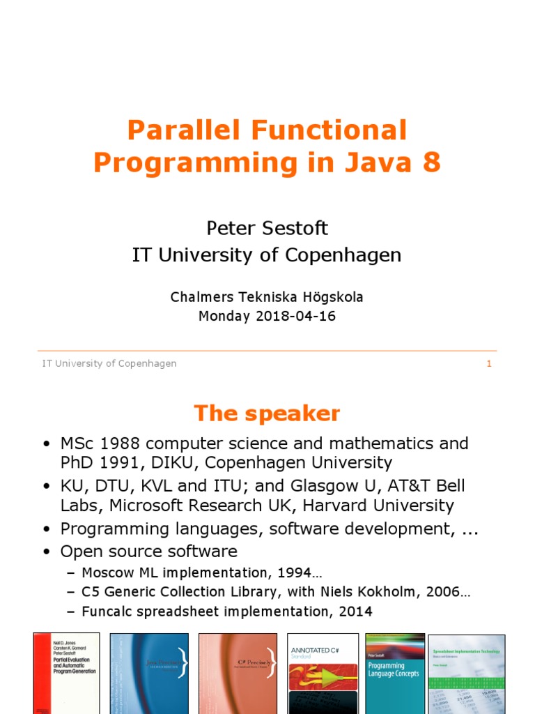 Parallel Functional Programming in Java 8 | Download Free PDF ...