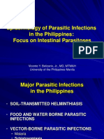 PARASITIC INFECTIONS Intestinal Parasitoses Epidemiology Part 1