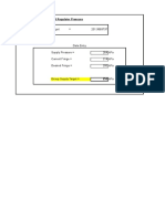 Equation Group Supply Target 251.9869797: To Find Required Regulator Pressure