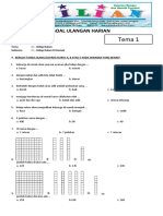 Soal K13 Kelas 2 SD Tema 1 Subtema 1 Hidup Rukun di Rumah dan Kunci Jawaban .pdf
