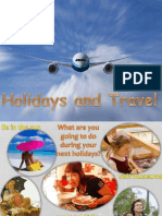 Vacation and Travel Vocabulary