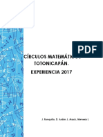 Círculos Matemáticos Totonicapán 2017