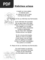 Fisa De Lucru Individuala Flori De Primavara