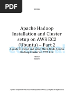 Apache Hadoop Installation and Cluster Setup On AWS EC2 (Ubuntu) - Part 2