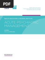 Acute Psychiatric Management PDF