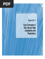 Appendix A: Core Concepts in Core Concepts in SQL Server High Availability and Replication Replication