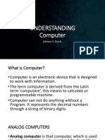 Understanding Computer: Adriano A. Diaz JR