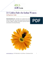 21 Golden Rules For Indian Women: An Experience Guide