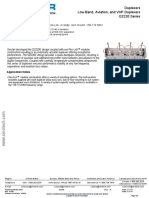 Duplexers Low Band, Aviation, and VHF Duplexers Q2220 Series