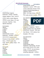SSC CPO Synonyms 2017 Download PDF - WWW - Luckyexam.com - PDF