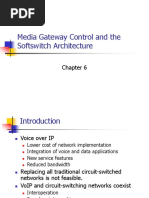 Media Gateway Control and The Softswitch Architecture