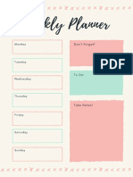 Weekly Planner123455 PDF