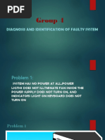 Group 4: Diagnosis and Identification of Faulty System