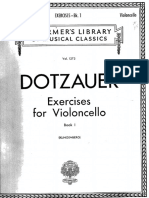 Dotzauer 113 Estudios Para Cello Libro 1 (1- 34)
