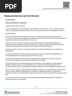 Oficializaron el bono de $5000 para trabajadores privados