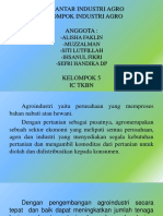 2 Kelompok Industri Agro