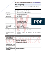 Nature of Company: CA - IPCC - Rapid Revision Notes