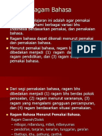 2.ragam Bahasa