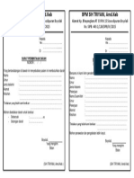 Surat Rujukan & Permintaan Darah