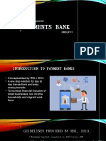 FM GROUP ASSIGNMENT ON PAYMENT BANKS