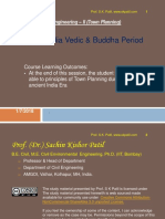 Ancient India Vedic & Buddha Period: Transportation Engineering - II (Town Planning)
