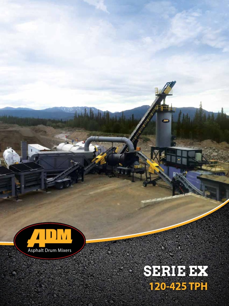 ADM Asphalt Plant EX Series ES | PDF | Science | Tecnología (general)