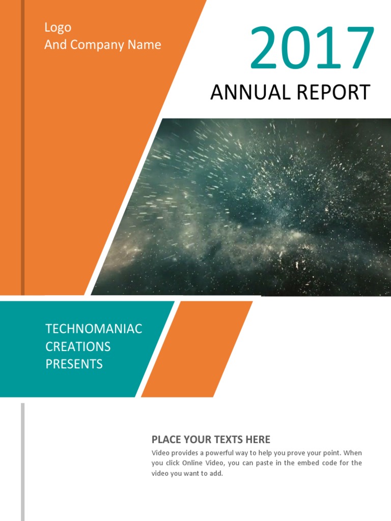Annual Report: Logo and Company Name | PDF