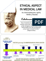 Ethical Aspect in Medical Law Perbaikan