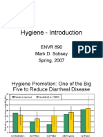 Hygiene - Introduction: ENVR 890 Mark D. Sobsey Spring, 2007