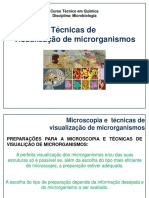 Aula 6 Técnicas de Visualização de Microrganismos PDF