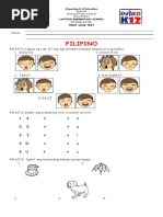 Cursive Writing Chart Filipino Alphabet | PDF