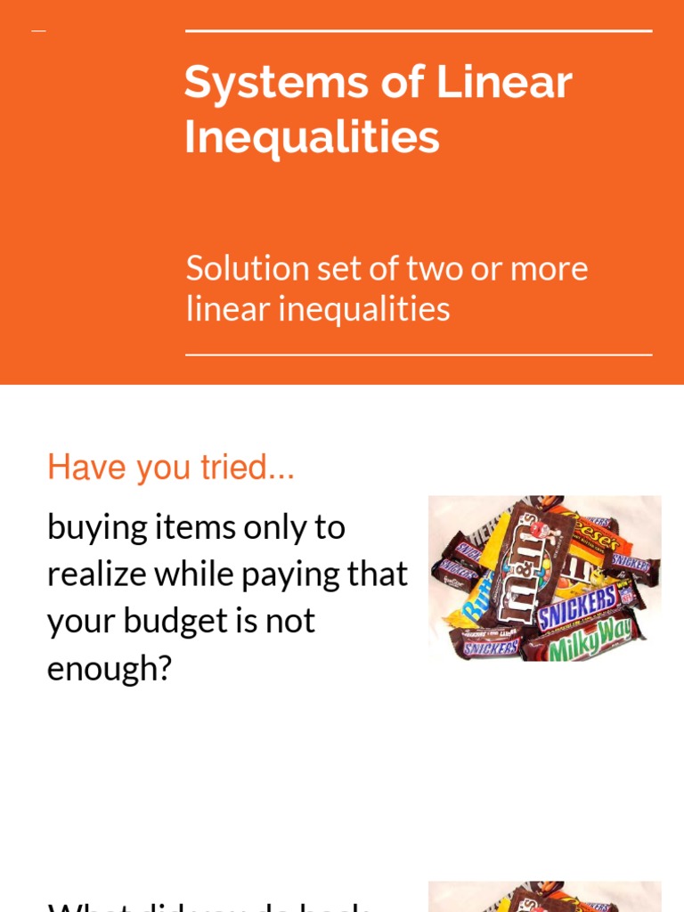 Linear Inequalities Systems Linear Programming Mgt 208 New Pdf