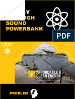 Energy Through Sound Powerbank
