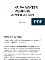 21 - Solar PV Water Pumping Application - 21 Sept