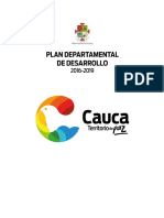 Plan de Desarrollo Departamental - Cauca, Territorio de Paz