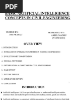 Basic Artificial Intelligence Concepts in Civil Engineering