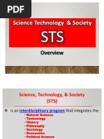 Science Technology and Society STS Sample