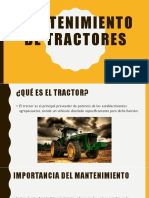 Mantenimiento de Tractores